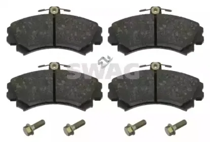 Комплект тормозных колодок, дисковый тормоз SWAG купить